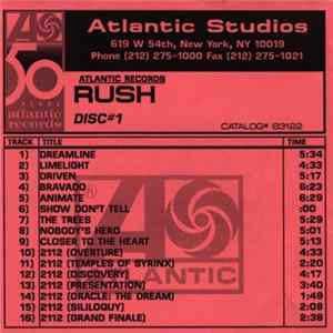 Rush - Different Stages · Live Album