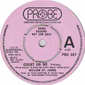 William St. James - Count On Me Album