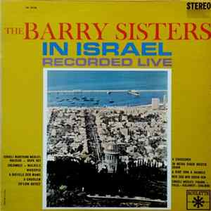 The Barry Sisters - The Barry Sisters In Israel - Recorded Live Album