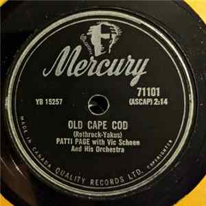 Patti Page - Old Cape Cod / Wondering Album