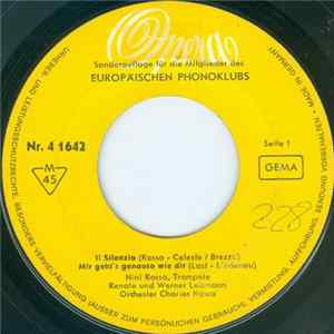 Nini Rosso, Renate Und Werner Leismann, Reny Rain, Die Evelyn-Sisters, Gisela Mayen, Die Brown Singers - Il Silenzio Album