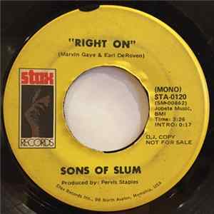 Sons Of Slum - "Right On" Album