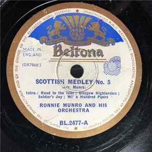Ronnie Munro & His Orchestra - Scottish Medley No. 5 / Scottish Medley No. 6 Album