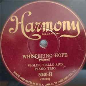 Unknown Artist - Whispering Hope / Hearts And Flowers Album