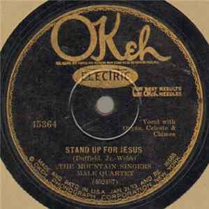 The Mountain Singers Male Quartet - Stand Up For Jesus / Whosoever Meaneth Me Album