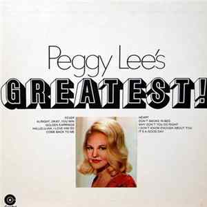 Peggy Lee - Peggy Lee's Greatest! Album