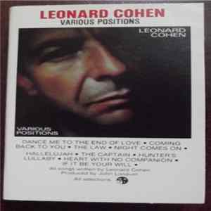 Leonard Cohen - Various Positions Album