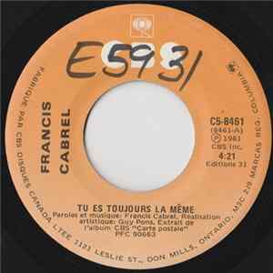 Francis Cabrel - Tu Es Toujours La Même Album