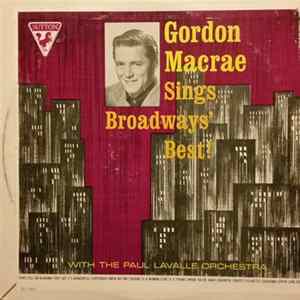 Gordon MacRae - Sings Broadways' Best Album