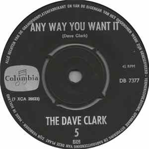 The Dave Clark Five - Any Way You Want It Album