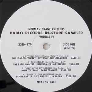 Various - Pablo Records In-Store Sampler Vol. IV Album