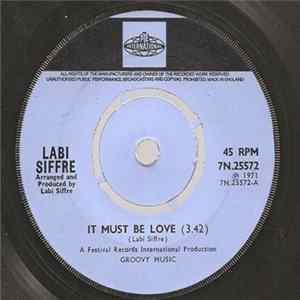 Labi Siffre - It Must Be Love Album