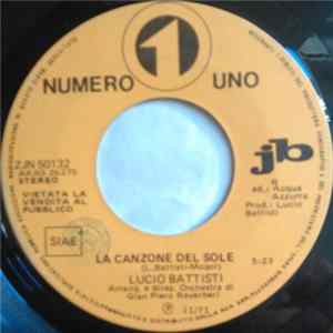 Lucio Battisti - La Canzone Del Sole Album