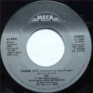 KC - Thank You (Falettinme Be Mice Elf Again) Album