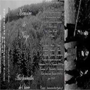 Mémoire De Neige - Aux Funérailles De L'Hiver Album