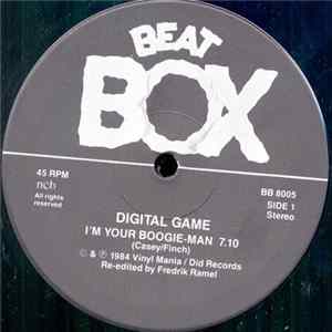 Digital Game - I'm Your Boogie Man (Remixed Version) / With & Without Album