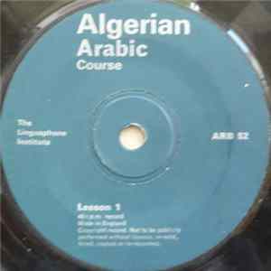 Unknown Artist - Algerian Arabic Course Album
