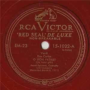 Janet Spencer - Don Carlos: O Don Fatale! / The Hills O' Skye Album