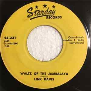 Link Davis - Waltz Of The Jambalaya / Big Coonie Album
