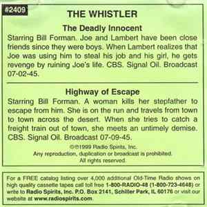 No Artist - The Whistler (The Deadly Innocent / Highway Of Escape) Album