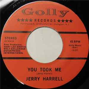 Jerry Harrell - You Took Me Album