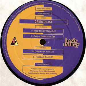 Orientalist - Deeper Orientation Album