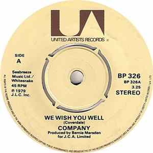 Company - We Wish You Well Album