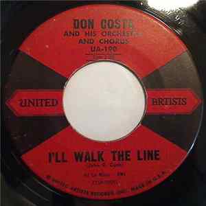 Don Costa And His Orchestra And Chorus - I'll Walk The Line / Catwalk Album