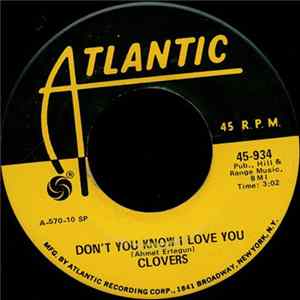 Clovers - Don't You Know I Love You / Skylark Album