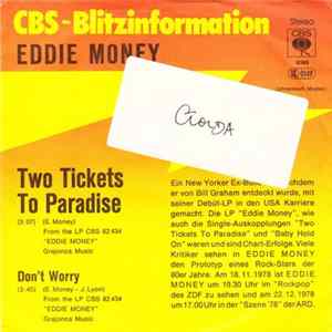 Eddie Money - Two Tickets To Paradise Album