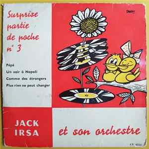 Jack Irsa Et Son Orchestre - Surprise Partie De Poche N°3 Album