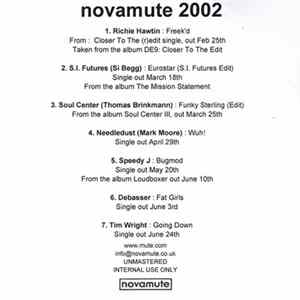 Various - Novamute 2002 Album