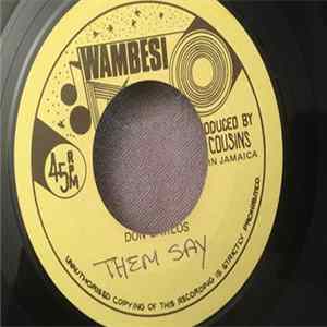 Don Carlos - Them Say Album