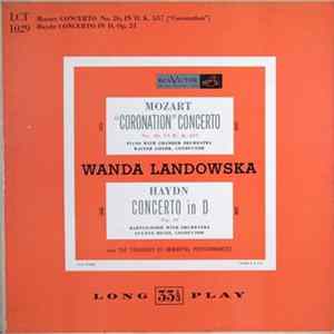 Mozart, Haydn, Wanda Landowska - Concerto No. 26, In D. K. 537 ("Coronation") / Concerto No. 1, In D, Op. 21 Album