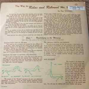 Kay Ortmans - The Way To Relax And Rebound Album