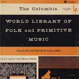 Alan Lomax, Japp Kunst - Indonesia Album