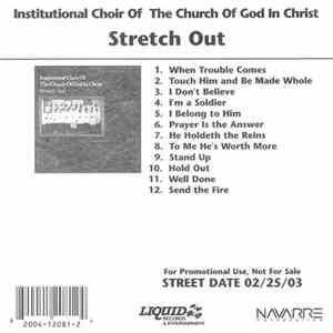 Institutional Choir Of The Church Of God In Christ - Stretch Out Album