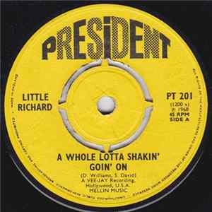 Little Richard - Whole Lotta Shakin' Goin' On / Lawdy Miss Claudie Album