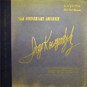 Serge Koussevitzky - Master of the Double Bass "25th ANNIVERSARY SOUVENIR" Album