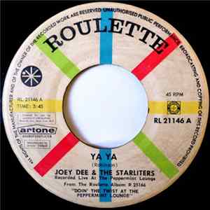 Joey Dee & The Starliters / Jo Ann Campbell With Joey Dee & The Starliters - Ya Ya / Let Me Do My Twist Album