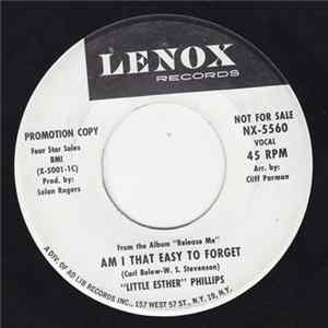"Little Esther" Phillips - Am I That Easy To Forget Album