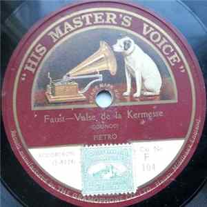Pietro - Faust-Valse De La Kermesse / Mélange D'Opéras Album