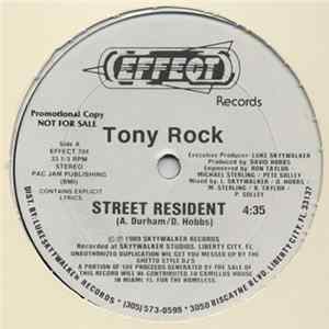 Tony Rock - Street Resident Album