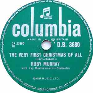 Ruby Murray With Ray Martin And His Orchestra - The Very First Christmas Of All / Slowly With Feeling Album