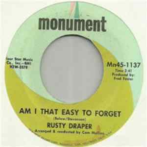 Rusty Draper - Am I That Easy To Forget / Don't Build No Fences For Me Album