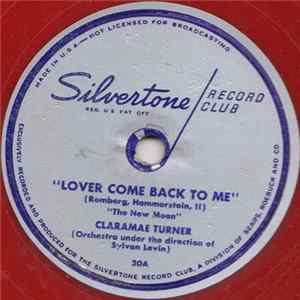 Claramae Turner - Lover Come Back To Me / I'll Take Romance Album
