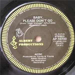 AC/DC - Baby, Please Don't Go / Love Song (Oh Jene) Album
