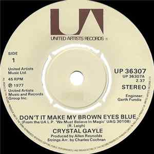 Crystal Gayle - Don't It Make My Brown Eyes Blue Album