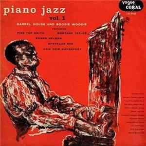 Various - Piano Jazz Vol. 1: Barrel House And Boogie Woogie Album