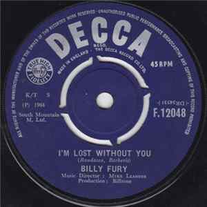 Billy Fury - I'm Lost Without You Album